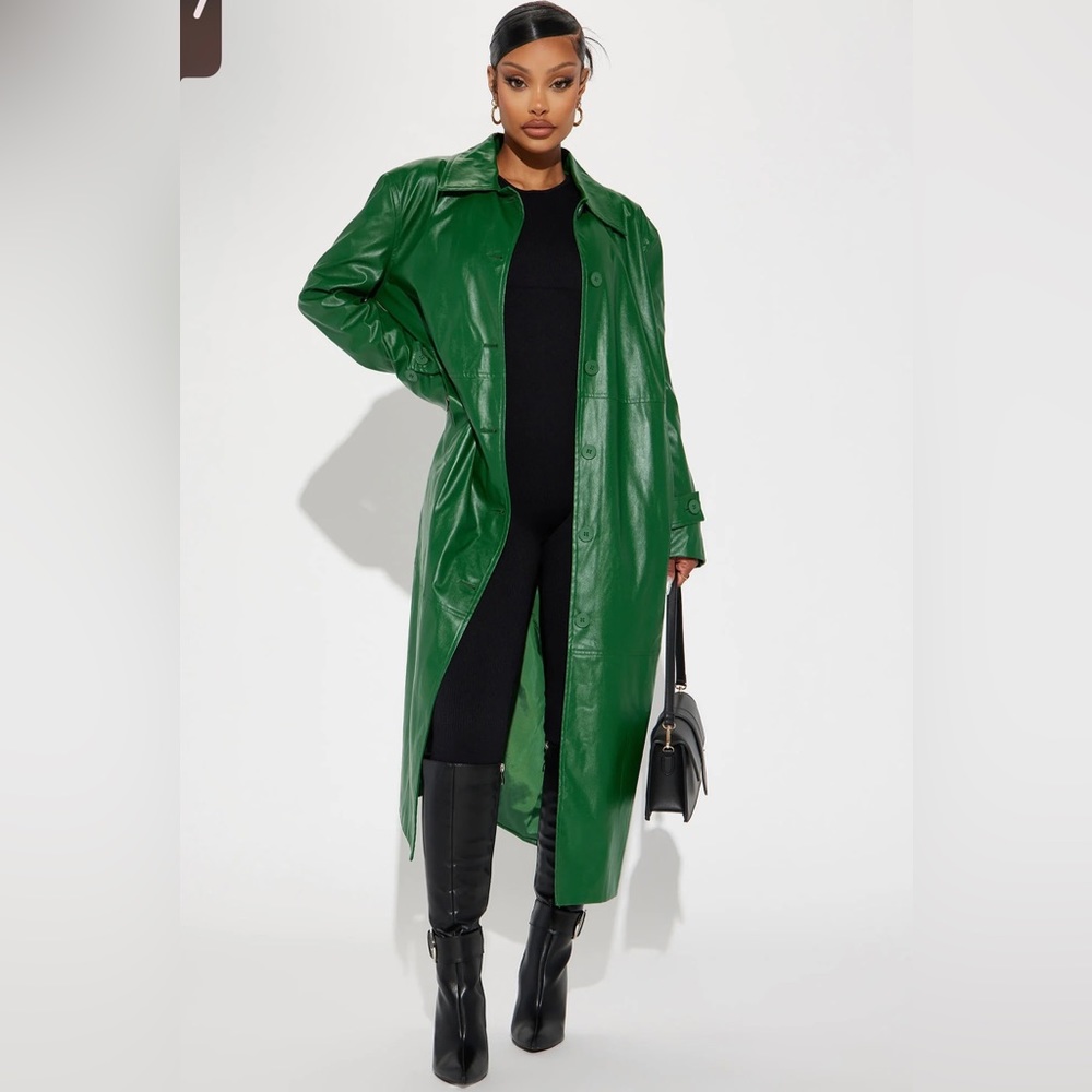 SOLD - Fashionnova Trench Coat
